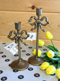 Iron Bow Candle Holder