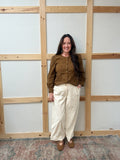 Corduroy Wide Leg Pants