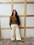 Corduroy Wide Leg Pants