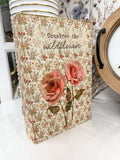 Linen Book Box