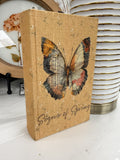 Linen Book Box