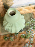 Green Stoneware Vase