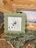 4 X 4 Green Weave Frame