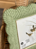 4 X 4 Green Weave Frame