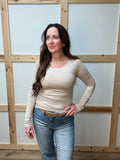 Your Must Have Double Layered Long Sleeve Top