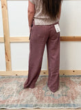 High Rise Wide Leg Pants