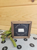 Home Sweet Home ND Black 4.5"x4.5"