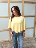 Lexus Poncho Knit Top