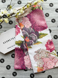 Geometry Ecstatic Blooms Tea Towel