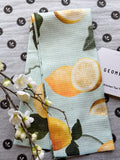 Geometry Amalfi Lemons Tea Towel