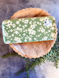 Green Floral Small Trays