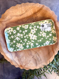 Green Floral Small Trays