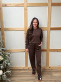 Boxy Crew Neck Top