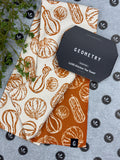 Geometry Harvest Sketch Luxe Towel
