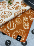 Geometry Harvest Sketch Luxe Towel
