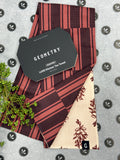 Geometry Festive Cranberry Luxe Towel