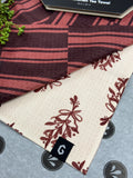 Geometry Festive Cranberry Luxe Towel