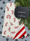 Geometry Peppermint Lane Luxe Towel