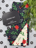 Geometry Winter Bloom Luxe Towel