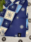 Geometry Snowflake Chalet Luxe Towel