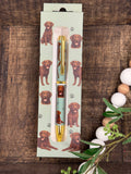 Chocolate Lab Pen