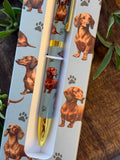 Red Dachshund Pen