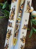 German Shepherd Pen - Grey