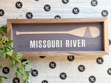 Oar Customized Sign - Small
