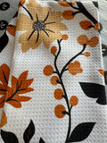 Geometry Spiced Florals Tea Towel