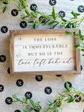 Love Left Behind Sign