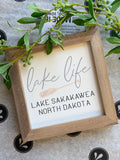 Lake Life Custom Sign