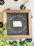 North Dakota Our Home Sweet Home Sign - Small