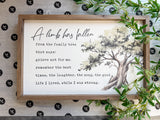 A Limb Has Fallen Memorial Sign