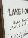 Lake House Rules