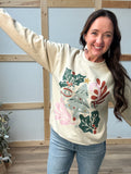 Boho Christmas Sweatshirt