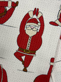 Geometry Stretchy Santa Tea Towel