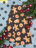 Geometry Holiday Cookies Tea Towel