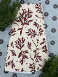 Geometry Holly Folly Tea Towel