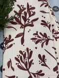 Geometry Holly Folly Tea Towel