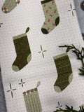 Geometry Stocking Medley Tea Towel