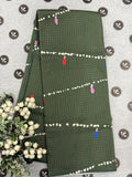 Geometry Garland Glow Tea Towel