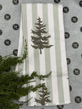 Geometry Fir Real Tea Towel