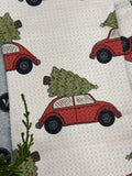 Geometry Merry Miles Tea Towel