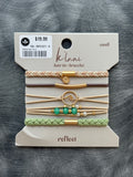 Reflect Hair Tie Bracelet Set