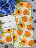 Geometry Sweet Peach Tea Towel