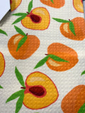 Geometry Sweet Peach Tea Towel