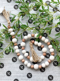 36" Wood Bead Garland