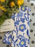 Geometry Primavera Blooms Tea Towel