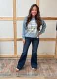 High Rise Flare Jeans