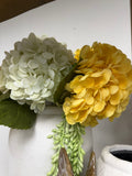18" Real Touch Hydrangea